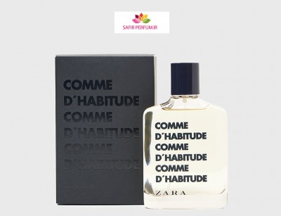 عطر و ادکلن مردانه کام د وی تود برند زارا  (  ZARA   -  COMME DHABITUDE    )