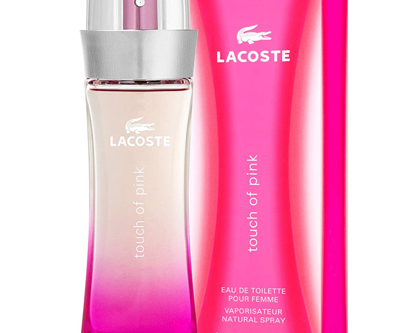عطر و ادکلن زنانه تاچ اف پینک برند لاگوست  ( Lacoste - Touch Of Pink  )