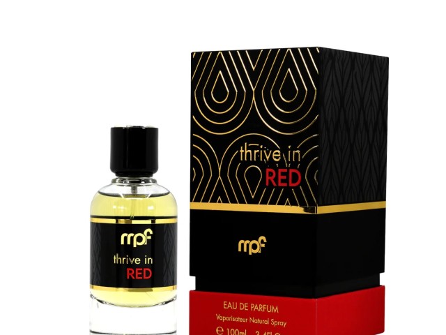 عطر و ادکلن زنانه و مردانه ترایو این رد برند ام پی اف   (  MPF   -  THRIVE IN RED  )