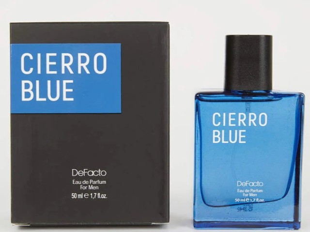 عطر و ادکلن مردانه سیرو بلو برند دفکتو  (  DEFACTO  -  CIERRO BLUE   )