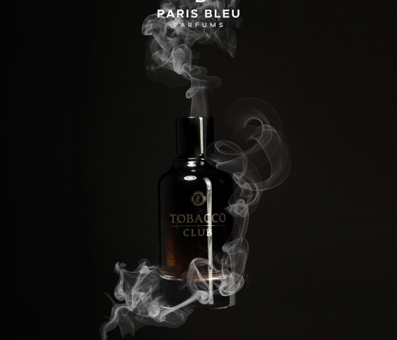 عطر و ادکلن مردانه توباکو کلاب برند پاریس بلو  (  PARIS BLEU  -  TOBACCO CLUB    )