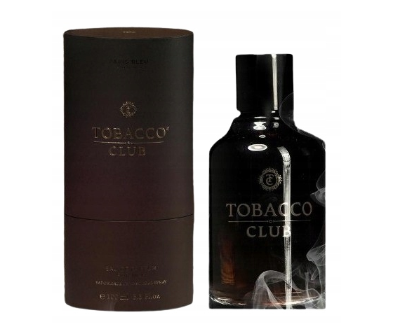 عطر و ادکلن مردانه توباکو کلاب برند پاریس بلو  (  PARIS BLEU  -  TOBACCO CLUB    )