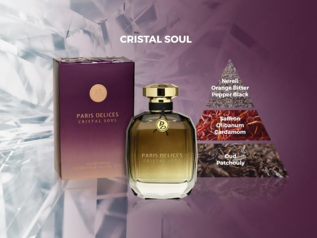 عطر و ادکلن زنانه و مردانه پاریس دلیسز کریستال سوئل برند پاریس دلیس  (   PARIS DELICE   -  PARIS DELICES CRISTAL SOUL    )