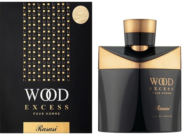 عطر و ادکلن مردانه وود اکسس برند رصاصی  (  RASASI  -  WOOD EXCESS POUR HOMME   )