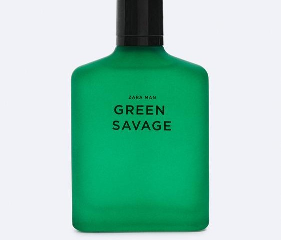 عطر و ادکلن مردانه گرین سویج برند زارا  (  ZARA   -  GREEN SAVAGE   )