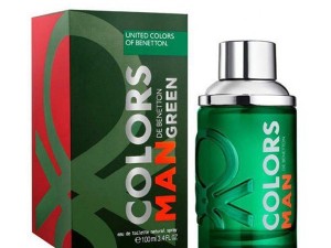 عطر و ادکلن مردانه کالرز د بنتون من گرین برند بنتون   (  BENETTON   -  COLORS DE BENETTON MAN GREEN   )