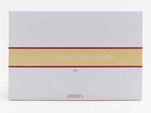 ست زنانه عطر و ادکلن فم - پینک فلومب برند زارا  (   ZARA   -  FEMME - PINK FLAMBE  SET   )