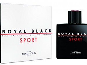 عطر و ادکلن مردانه رویال بلک اسپرت برند آرنو سورل  (  ARNO SOREL  -  ROYAL BLACK SPORT   )