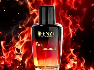 عطر و ادکلن مردانه فایر هوم برند جی فنزی ( JFENZI - FIRE HOMME )