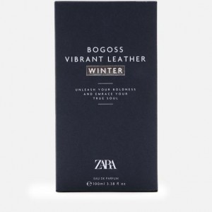 عطر و ادکلن مردانه بوگوس وایبرانت لدر وینتر برند زارا  (  ZARA   -  BOGOSS VIBRANT LEATHER WINTER   )
