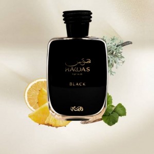 عطر و ادکلن مردانه هوس بلک برند رصاصی  (  RASASI  -  HAWAS BLACK   )