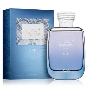 عطر و ادکلن مردانه هوس آیس برند رصاصی  (  RASASI  -  HAWAS ICE FOR HIM   )