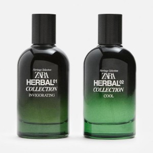 ست عطر و ادکلن مردانه هربال کالکشن 01 - 02  برند زارا  (  ZARA   -  HERBAL COLLECTION 01 + 02    )