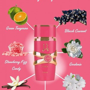 عطر و ادکلن زنانه یارا کندی برند لطافه  (  LATTAFA  - YARA CANDY    )