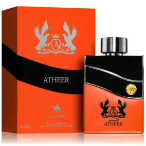 عطر و ادکلن مردانه و زنانه اثیر برند لوشامو  ( LE CHAMEAU  -  ATHEER     )