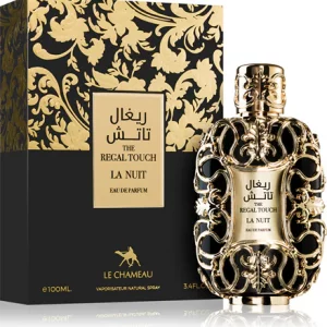 عطر و ادکلن مردانه و زنانه ریگال تاچ ل نوییت برند لوشامو  ( LE CHAMEAU  -  REGAL TOUCH LA NUIT       )