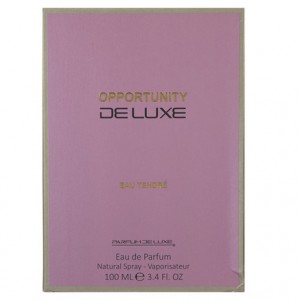 عطر و ادکلن زنانه آپورچونیتی دلوکس برند پارفوم دلوکس  ( PARFUM  DELUXE -  OPPORTUNITY DELUXE     )