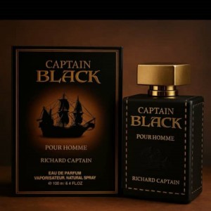 عطر و ادکلن مردانه کپتین بلک برند ریچارد کپتین  (  RICHARD CAPTAIN  -  CAPTAIN BLACK   )