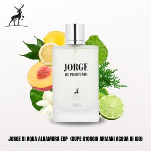 عطر و ادکلن مردانه جورج دی پروفومو آکوآ برند میسون الحمبرا  (  MAISON ALHAMBRA  -  JORGE DI PROFUMO AQUA     )