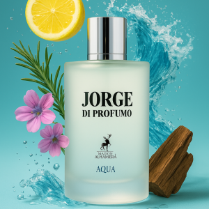 عطر و ادکلن مردانه جورج دی پروفومو آکوآ برند میسون الحمبرا  (  MAISON ALHAMBRA  -  JORGE DI PROFUMO AQUA     )