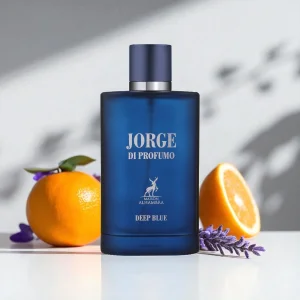 عطر و ادکلن مردانه جورج دی پروفومو دیپ بلو برند میسون الحمبرا  (  MAISON ALHAMBRA  -  JORGE DI PROFUMO DEEP BLUE     )