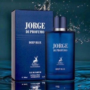 عطر و ادکلن مردانه جورج دی پروفومو دیپ بلو برند میسون الحمبرا  (  MAISON ALHAMBRA  -  JORGE DI PROFUMO DEEP BLUE     )