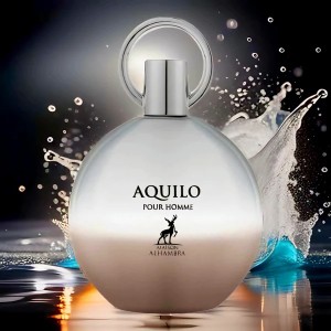عطر و ادکلن مردانه آکوایلو برند میسون الحمبرا  (  MAISON ALHAMBRA  -  AQUILO POUR HOMME      )