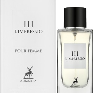 عطر و ادکلن زنانه ال ایمپرشیو 3 برند میسون الحمبرا  (  MAISON ALHAMBRA  -  III L IMPRESSIO     )