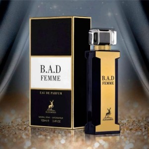 عطر و ادکلن زنانه بد فم برند میسون الحمبرا  (  MAISON ALHAMBRA  -  B.A.D FEMME     )