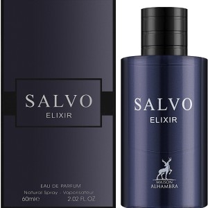 عطر و ادکلن مردانه سالوو الگزیر برند میسون الحمبرا  (  MAISON ALHAMBRA  -  SALVO ELIXIR     )