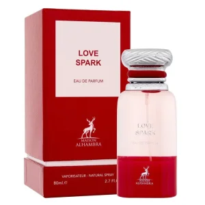 عطر و ادکلن زنانه و مردانه لاو اسپارک برند میسون الحمبرا  (  MAISON ALHAMBRA  -  LOVE SPARK    )