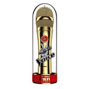 عطر و ادکلن مردانه د ویس من گلد برند د ویس پرفیوم  (  THE VOICE PERFUME  -  THE VOICE MEN GOLD   )