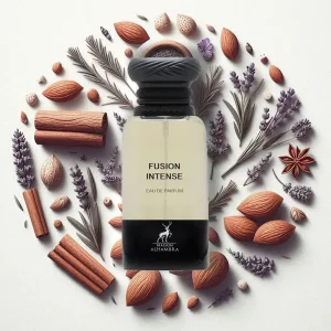 عطر و ادکلن زنانه و مردانه فیوژن اینتنس برند میسون الحمبرا  (  MAISON ALHAMBRA  -  FUSION INTENSE    )