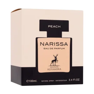 عطر و ادکلن زنانه پیچ ناریسا برند میسون الحمبرا  (  MAISON ALHAMBRA  -  PEACH NARISSA    )