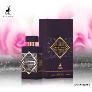 عطر و ادکلن زنانه و مردانه اینفینی رز برند میسون الحمبرا  (  MAISON ALHAMBRA  -  INFINI ROSE    )