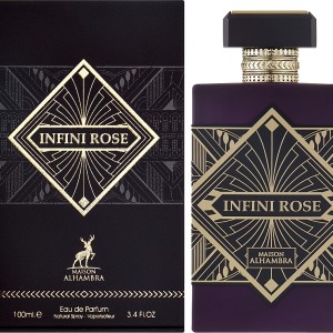 عطر و ادکلن زنانه و مردانه اینفینی رز برند میسون الحمبرا  (  MAISON ALHAMBRA  -  INFINI ROSE    )