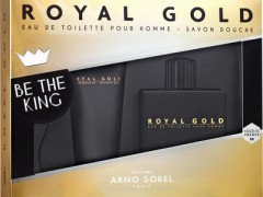 ست عطر و ادکلن مردانه رویال گلد برند آرنو سورل  (  ARNO SOREL  -  ROYAL GOLD SET   )
