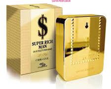 عطر و ادکلن مردانه سوپر ریچ من برند استایل پارفوم   (  STYLE PARFUM   -  SUPER RICH MAN    )