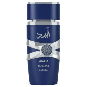 عطر و ادکلن مردانه اسد زنزیبار برند لطافه  (  LATTAFA  - ASAD ZANZIBAR   )
