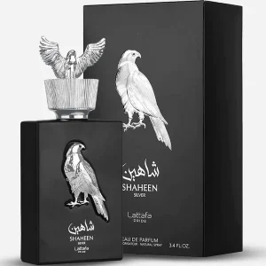 عطر و ادکلن زنانه و مردانه شاهین سیلور برند لطافه  (  LATTAFA  - SHAHEEN SILVER   )