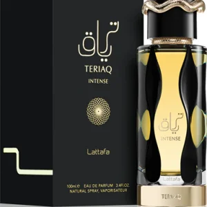 عطر و ادکلن زنانه و مردانه تریاق اینتنس برند لطافه  (  LATTAFA  - TERIAQ INTENSE   )