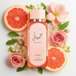 عطر و ادکلن زنانه حیاتی فلورنس برند لطافه  (  LATTAFA  - HAYAATI FLORENCE   )