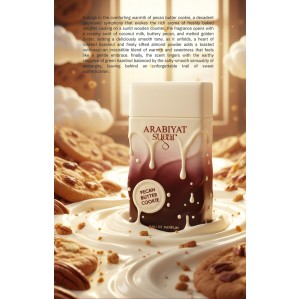 عطر و ادکلن زنانه و مردانه پیکان باتر کوکی برند عربیات شوگر  (  ARABIYAT SUGAR  -  PECAN BUTTER COOKIE    )