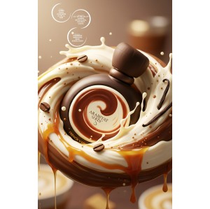 عطر و ادکلن زنانه و مردانه فرنچ وانیلا لاته برند عربیات شوگر  (  ARABIYAT SUGAR  -  FRENCH VANILLA LATTE    )
