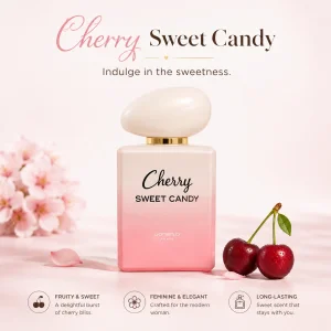 عطر و ادکلن زنانه چری سوییت کندی برند ژوهان بی  (   JOHAN.B  -  CHERRY SWEET CANDY   )