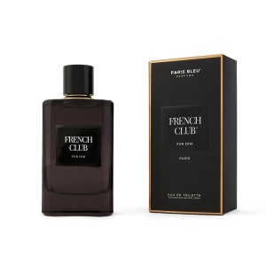 عطر و ادکلن مردانه فرنچ کلاب برند پاریس بلو  (  PARIS BLEU  -  FRENCH CLUB FOR HIM    )