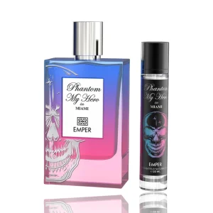 عطر و ادکلن زنانه و مردانه  فانتوم مای هیرو این میامی برند امپر  (  EMPER  -  PHANTOM MY HERO IN MIAMI  )