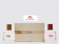 ست زنانه عطر و ادکلن گلد – رز گلد برند زارا  (   ZARA   -  WOMAN GOLD  - WOMAN ROSE GOLD     )