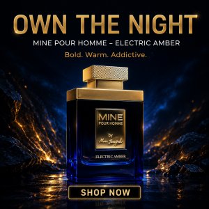 عطر و ادکلن مردانه ماین الکتریک امبر برند مارک جوزف  ( MARC JOSEPH -  MINE ELECTRIC AMBER   )