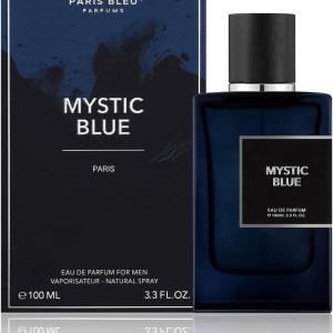 عطر و ادکلن مردانه میستیک بلو برند پاریس بلو  (  PARIS BLEU  -  MYSTIC BLUE    )